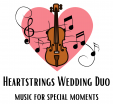 Heartstrings Wedding Duo logo
